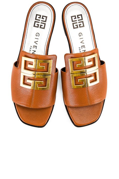 givenchy slides on feet|givenchy flat mules.